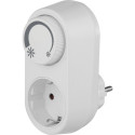 REV adapter pistik integreeritud LED-dimmeriga, valge EMD201 20270112