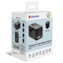 Verbatim GaN III Universaalne Reisiadapter 140W Maailm-maailm UTA-10 32125 Verbatim GaN III Universaalne Reisiadapter 140W Maailm-maailm UTA-10 32125