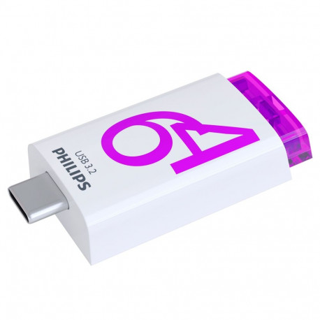 Philips USB 3.2 64GB Click Series Gen 1 USB-C mälupulk