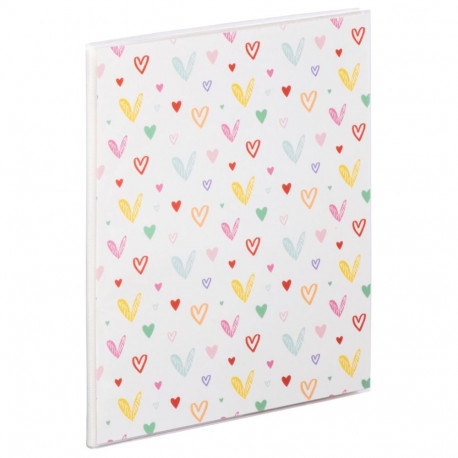 Hama Shine Hearts          10x15 80 Photos slip in/notes 3868
