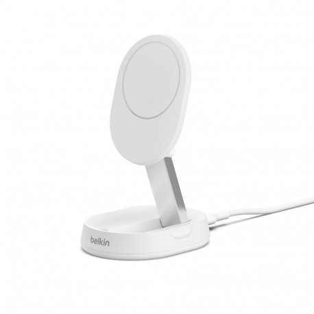 Belkin BOOST Charge Pro Qi2 15W magnetiline laadimisalus valge WIA008btWH