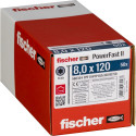 Fischer PowerFast II 8,0x120 TK TX TG blvz 50