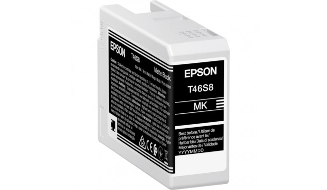 Epson tindikassett matt must T 46S80N 25 ml Ultrachr. Pro 10