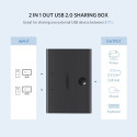 UGREEN USB 2.0 Sharing Switch 2x1 Black