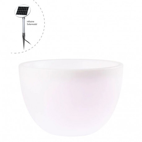 8 seasons Shining Curvy Pot XM päikesepatareiga