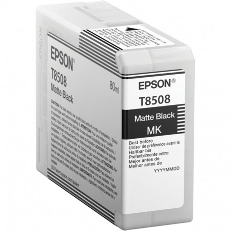 Epson tindikassett matt must T 850 80 ml T 8508N