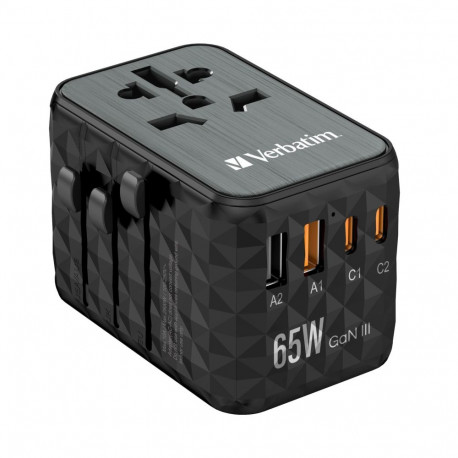 Verbatim universaalne reisiadapter GaN III UTA-05 32120
