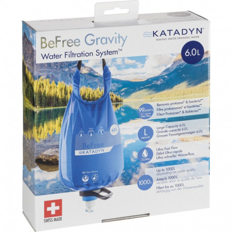 Katadyn BeFree Gravity veefilter 6L