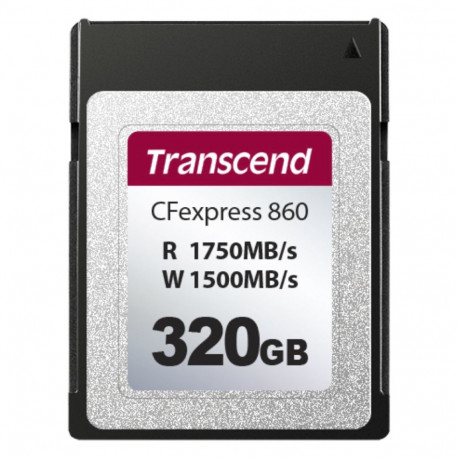Transcend CFexpress kaart 320GB Typ B TS320GCFE860