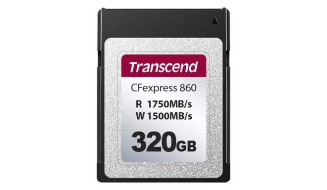 Transcend CFexpress kaart 320GB Typ B TS320GCFE860