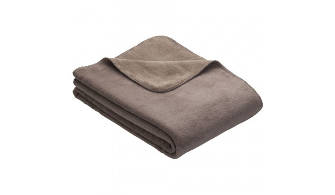 Ibena Uni Doubleface tekk Dublin espresso/pruun 150x200cm