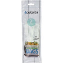 Brabantia PerfectFit Bin Liner Compostable Type S, 6 L, 10 bags