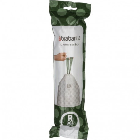 Brabantia PerfectFit prügikoti vooder tüüp R, 36 l, 10 kotti