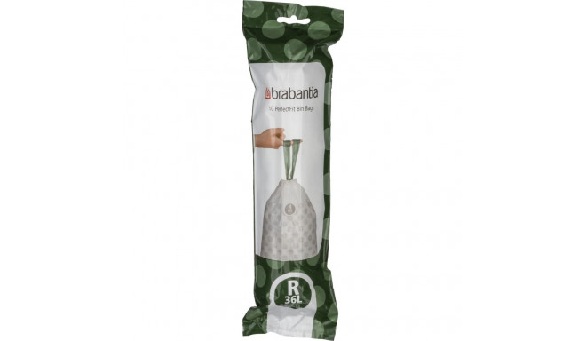 Brabantia PerfectFit Bin Liner Type R, 36 L, 10 Bags