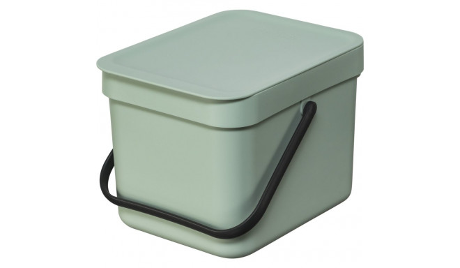 Brabantia Sort & Go Waste Bin Jade Green 6 L