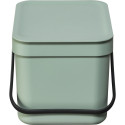 Brabantia Sort & Go Prügikast Jade Roheline 6 L
