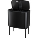 Brabantia Bo Touch Bin must matt, 3 x 11 L