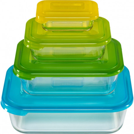 Joseph Joseph Nest Container Set 4 pcs. Glass