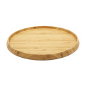 Bredemeijer Bamboo Tray round nature 350x350x22mm 174002