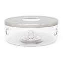 Bredemeijer Tea warmer Minuet Glass + Inox Plate      165007