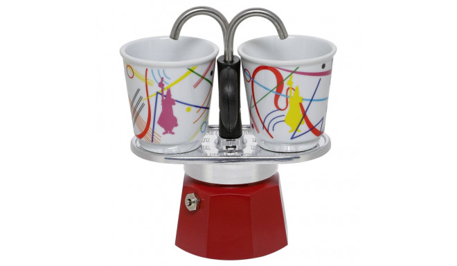 Bialetti MINI EXPRESS komplekt Kandinsky värviline assorted