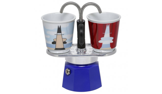 Bialetti MINI EXPRESS komplekt Magritte punane