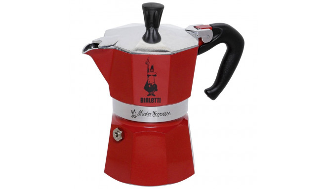 Bialetti Moka Express 3TZ punane