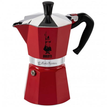 Bialetti Moka Express 6TZ punane
