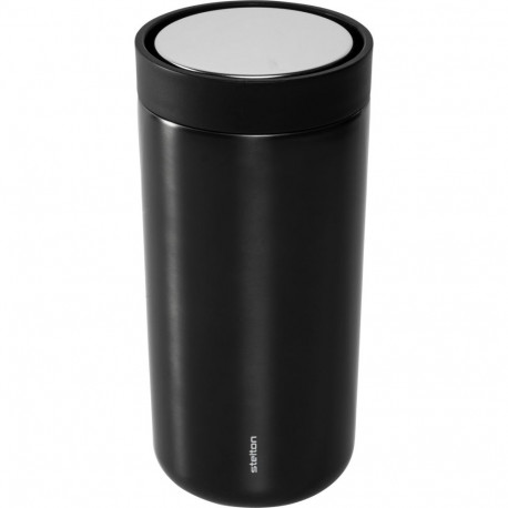 Stelton To Go Click termostass 0,4 l must metallik