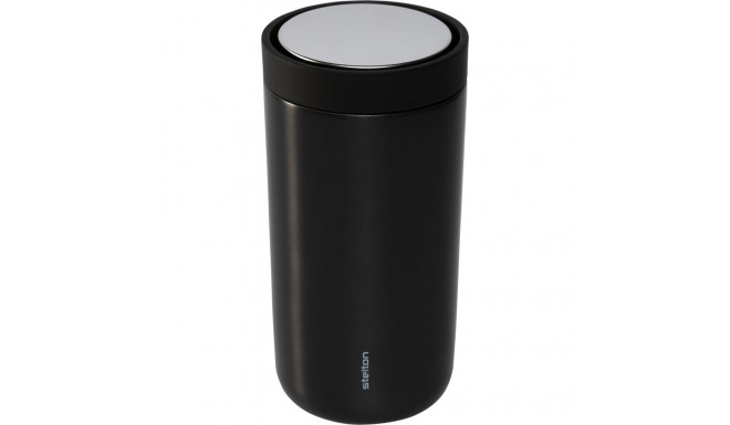 Stelton To Go Click Cup 0,2 l Black Metallic