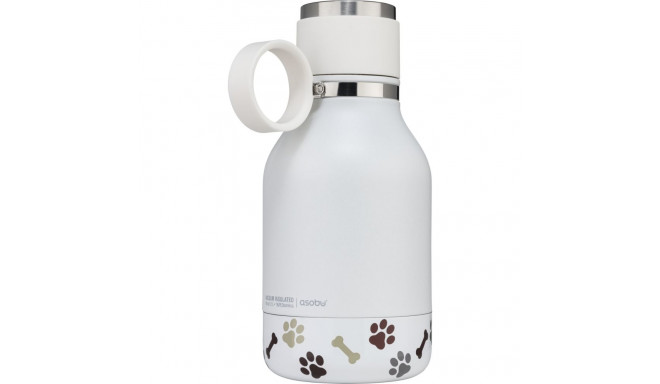 Asobu Dog Bowl Bottle White, 0.975 L