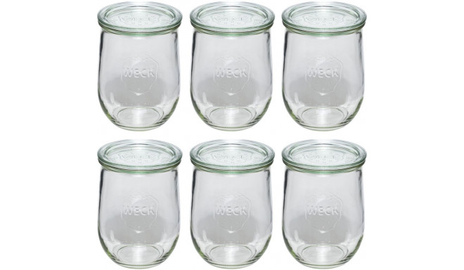 WECK Tulip purk 1062ml 6-osaline komplekt