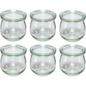 WECK Tulbi Purgid 370 ml Komplekt 6 tk