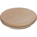 WECK Wooden Lid 80mm Beech