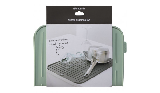 Brabantia Drain Mat Silicon Jade Green
