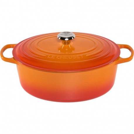 Le Creuset Signature Casserole oval 33 cm volcanic