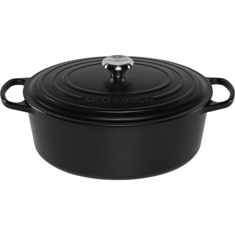 Le Creuset hautamisvorm Signature ovaalne 33cm, satiinmusta