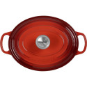 Le Creuset Signature Oval Roaster Cherry Red 33 cm