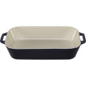 Staub Ristkülikukujuline Keraamiline Ahjuvorm, tumesinine, 34x24x7.6