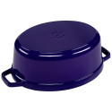 Staub ovaalne cocotte, 31 cm malmist, tumesinine