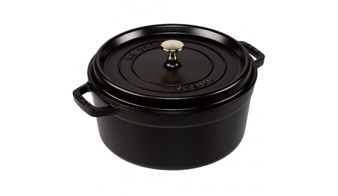 Staub 26cm must ümmargune malmist hautamisnõu