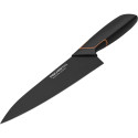 Fiskars kööginugade komplekt Edge must kivi 5 nuga
