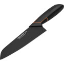 Fiskars kööginugade komplekt Edge must kivi 5 nuga