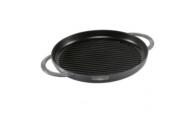 Staub ümmargune induktsioon-grillpann 30cm grafiithall
