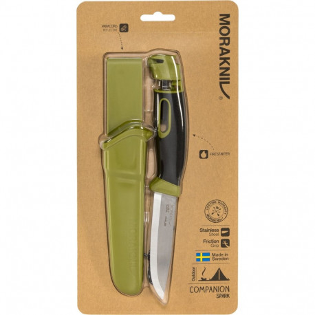 Morakniv Companion Spark roheline