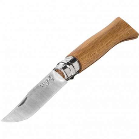 Opinel taskunuga No. 08 tammepuidust