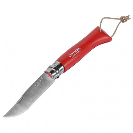 Opinel No. 08 Red with sheath