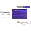 Victorinox SWISSCARD sinine läbipaistev