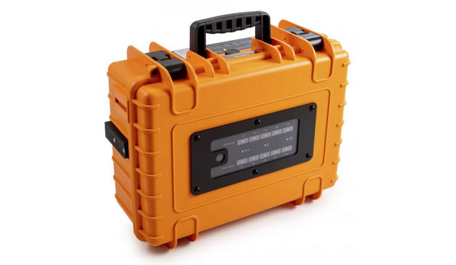 B&W energy.case Pro500 500W mobiilne energialahendus oranž