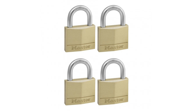 Master Lock tabalukk 4 tk komplekt (50mm) 150EURQNOP